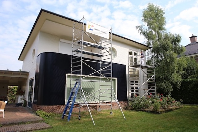 Buitenschilderwerk woning Enschede Mellink Schilders