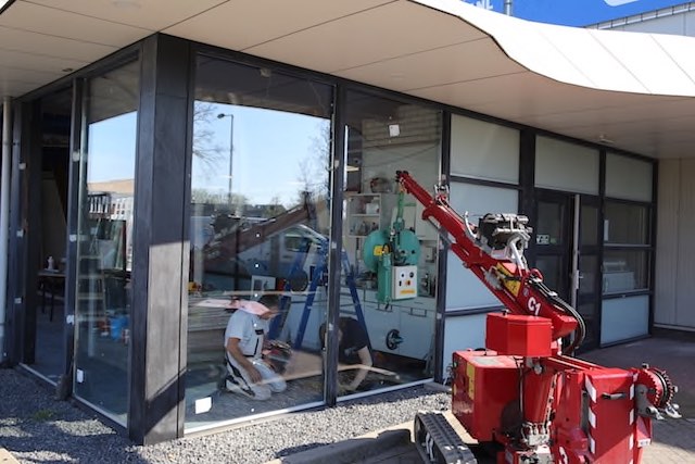 Mellink Schilders Glaszetten Elektramat Enschede