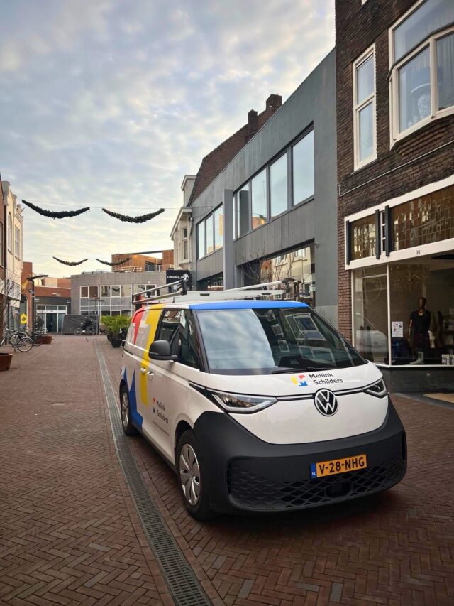 Werkzaamheden binnenstad Enschede - nieuwe elektrische bus - Mellink Schilders Werkzaamheden binnenstad Enschede - nieuwe elektrische bus - Mellink Schilders